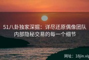 51八卦独家深掘：详尽还原偶像团队内部隐秘交易的每一个细节