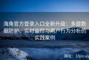海角官方登录入口全新升级：多层数据防护、实时监控与用户行为分析的实践案例