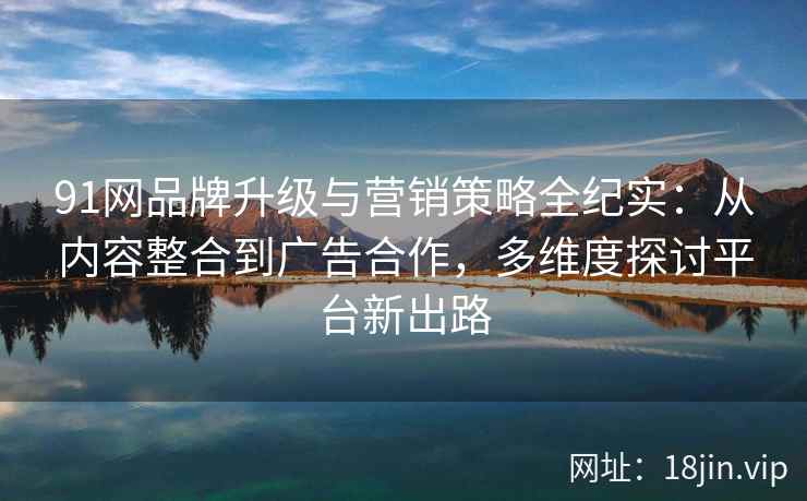 91网品牌升级与营销策略全纪实：从内容整合到广告合作，多维度探讨平台新出路