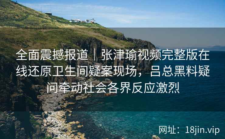 全面震撼报道｜张津瑜视频完整版在线还原卫生间疑案现场，吕总黑料疑问牵动社会各界反应激烈